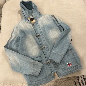 Diamond Supply light denim jacket large
